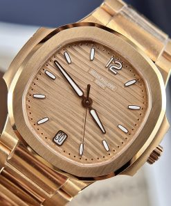 Patek Philippe Nautilus 7118 Rose Gold Replica Watches Best Quality (1)