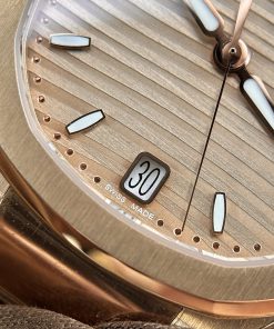 Patek Philippe Nautilus 7118 Rose Gold Replica Watches Best Quality (1)