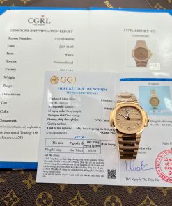 Patek Philippe Nautilus 7118 Rose Gold Wrapped Replica Watches 3K Factory (6)