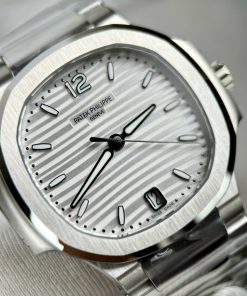 Patek Philippe Nautilus 7118 White Dial Replica Watches 3K Factory (1)