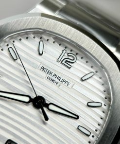 Patek Philippe Nautilus 7118 White Dial Replica Watches 3K Factory (1)