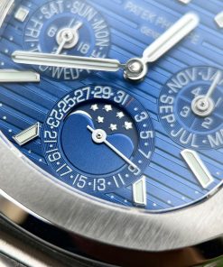 Patek Philippe Replica Watches Nautilus 5740 Blue Dial PPF Factory 40mm (1)