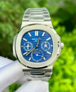 Patek Philippe Replica Watches Nautilus 5740 Blue Dial PPF Factory 40mm (4)