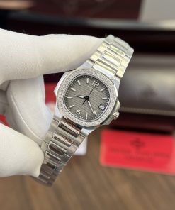 Patek Philippe Replica Watches Nautilus 7010 Gray Dial 32mm (1)