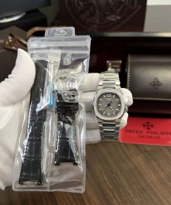Patek Philippe Replica Watches Nautilus 7010 Gray Dial 32mm (1)