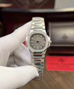Patek Philippe Replica Watches Nautilus 7010 Gray Dial 32mm (1)