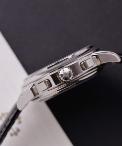 Patek Phillipe Perpetal Calendar 5270 Replica Watches Black Leather Cord 41mm (2)