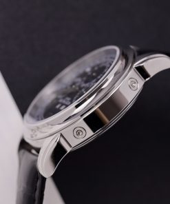 Patek Phillipe Perpetal Calendar 5270 Replica Watches Black Leather Cord 41mm (2)