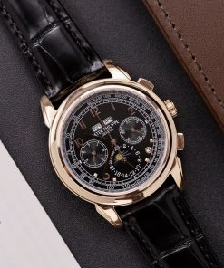 Patek Phillipe Perpetal Calendar 5270 Replica Watches Rose Gold 41mm (2)