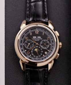 Patek Phillipe Perpetal Calendar 5270 Replica Watches Rose Gold 41mm (2)
