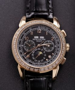 Patek Phillipe Perpetal Calendar 5271 Rose Gold Replica Watches 41mm (2)