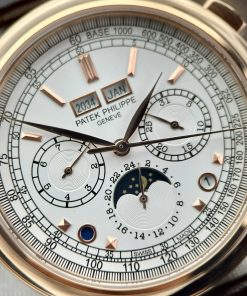 Patek Phillipe Replica Watches Perpetal Calendar 5270 Rose Gold 41mm (2)