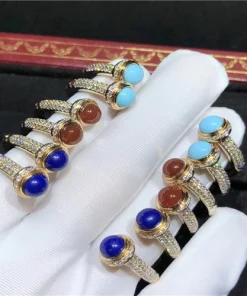 Piaget Womens Bracelet Diamond 18K Rose Gold Custom (2)