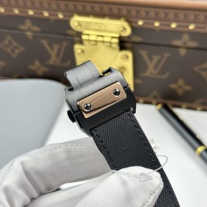 Cartier Santos 100 XL Demi Rose Gold Super Clone Watches Fabric Strap 51.1×41 (1)