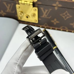 Audemars Piguet Royal Oak 15500 DiW Carbon NTPT Super Clone Watches Second Hand Yellow 41mm (1)