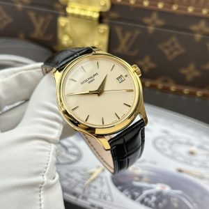 Patek Philippe Calatrava 5227J Yellow Gold Super Clone Watches 3K Factory 39mm (1)