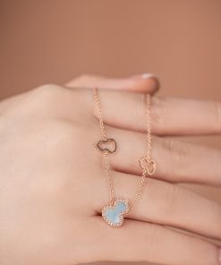 Qeelin Petite Wulu Bracelet Gourd Custom Natural Diamond Rose Gold 18k (2)