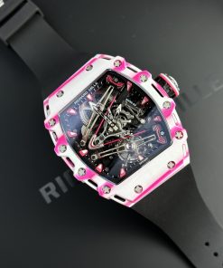 Richard Mille Best Replica RM38-02 Bubba Watson Tourbillon Carbon Quartz TPT 44mm (1)