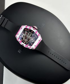 Richard Mille Best Replica RM38-02 Bubba Watson Tourbillon Carbon Quartz TPT 44mm (1)