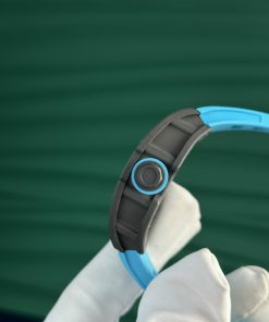 Richard Mille Best Replica Watch Carbon NTPT Blue Color ZF Factory (13)