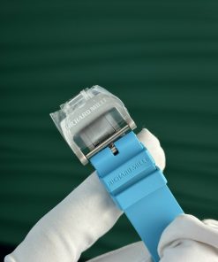 Richard Mille Best Replica Watch Carbon NTPT Blue Color ZF Factory (13)