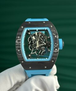 Richard Mille Best Replica Watch Carbon NTPT Blue Color ZF Factory (13)