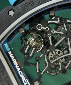 Richard Mille Best Replica Watch Carbon NTPT Blue Color ZF Factory (13)