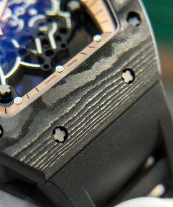 Richard Mille Best Replica Watch RM055 Bubba Watson Carbon Rubber Strap APS Factory 42.7×49 (1)