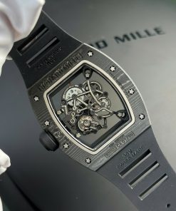 Richard Mille Best Replica Watch RM055 Bubba Watson Carbon Rubber Strap APS Factory 42.7×49 (1)