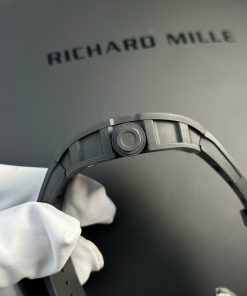 Richard Mille Best Replica Watch RM055 Bubba Watson Carbon Rubber Strap APS Factory 42.7×49 (1)