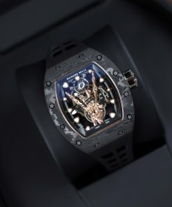 Richard Mille Fake Watch RM66 Automatic & Black Carbon 43mm (7)