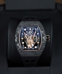 Richard Mille Fake Watch RM66 Automatic & Black Carbon 43mm (7)
