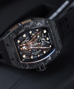 Richard Mille Fake Watch RM66 Automatic & Black Carbon 43mm (7)