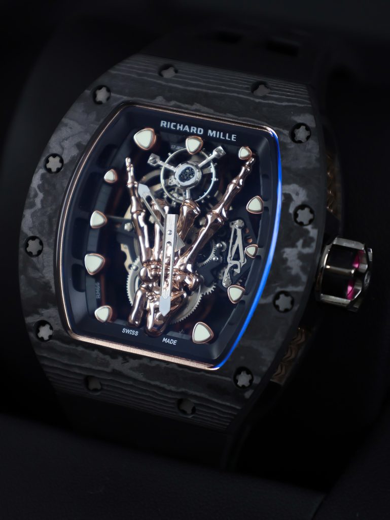 Richard Mille Fake Watch RM66 Automatic & Black Carbon 43mm (7)