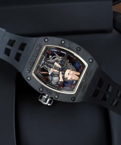 Richard Mille Fake Watch RM66 Automatic & Black Carbon 43mm (7)