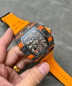 Richard Mille Flyback Chronograph RM11-03 McLaren Best Replica 44 (9)