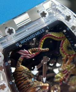 Richard Mille RM 51-01 Tourbillon Tiger And Dragon Best Replica Watch 40x48mm (1)