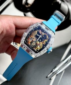 Richard Mille RM 51-01 Tourbillon Tiger And Dragon Best Replica Watch 40x48mm (3)