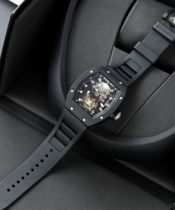Richard Mille RM001 Tourbillon Black Ceramic Best Replica Watch 42mm (10)