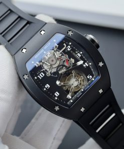 Richard Mille RM001 Tourbillon Black Ceramic Best Replica Watch 42mm (10)