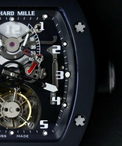 Richard Mille RM001 Tourbillon Black Ceramic Best Replica Watch 42mm (10)