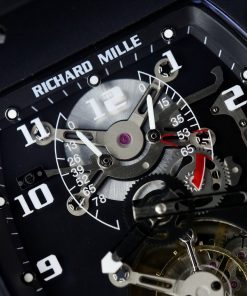 Richard Mille RM001 Tourbillon Black Ceramic Best Replica Watch 42mm (10)