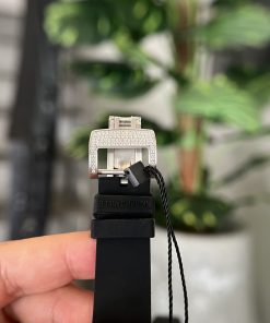 Richard Mille RM007 Diamonds Black Color Replica Watch Women 36mm