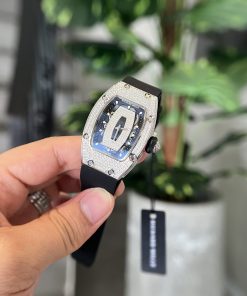 Richard Mille RM007 Diamonds Black Color Replica Watch Women 36mm