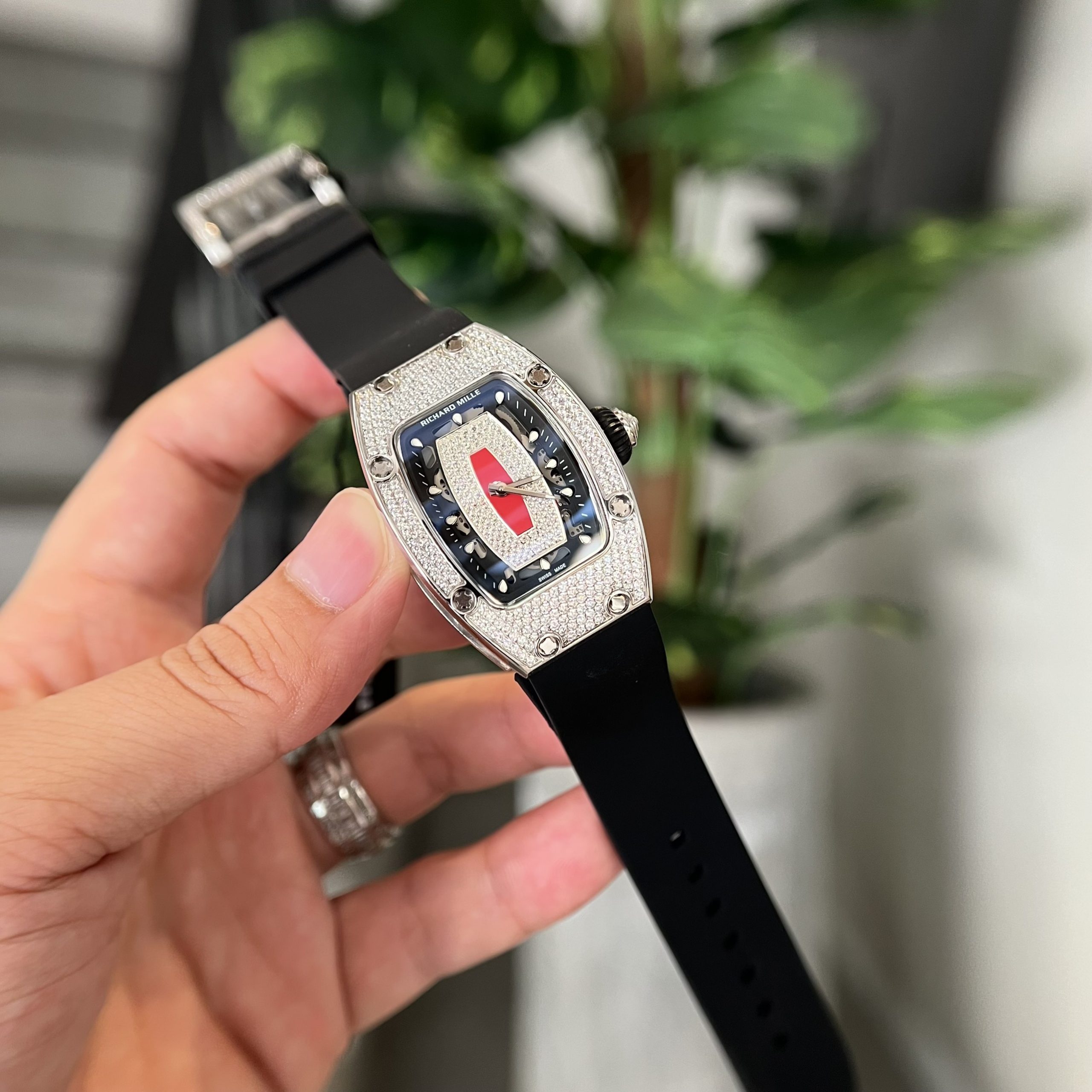 Richard Mille RM007 Diamonds Replica Watch Automatic Women 36mm Richard Mille RM007 Diamonds Replica Watch Automatic Women 36mm