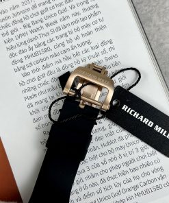 Richard Mille RM007 Replica Watch Black Color Rubber Strap 32x40mm