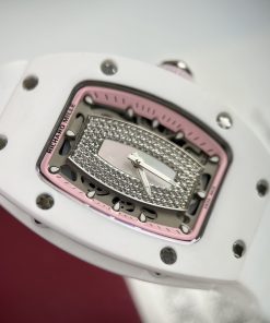 Richard Mille RM007 Replica Watches Ceramic White Women's 36mm (8)