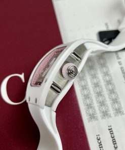 Richard Mille RM007 Replica Watches Ceramic White Women's 36mm (8)