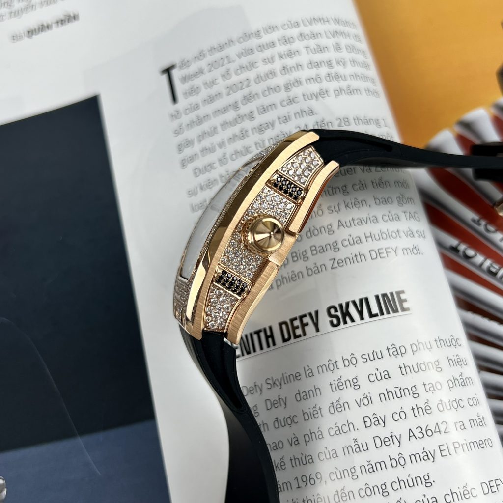 Richard Mille RM007 Replica Watches Rose Gold Women's 36mm (1)