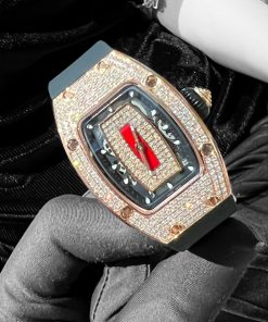 Richard Mille RM007 Rose Gold Wrapped and Natural Diamonds 32mm (1)